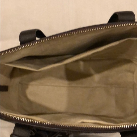 Ala Pilar dark brown leather tote bag - Picture 7 of 8